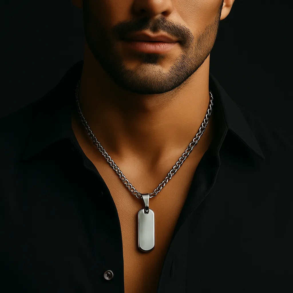 Men Steel Necklace