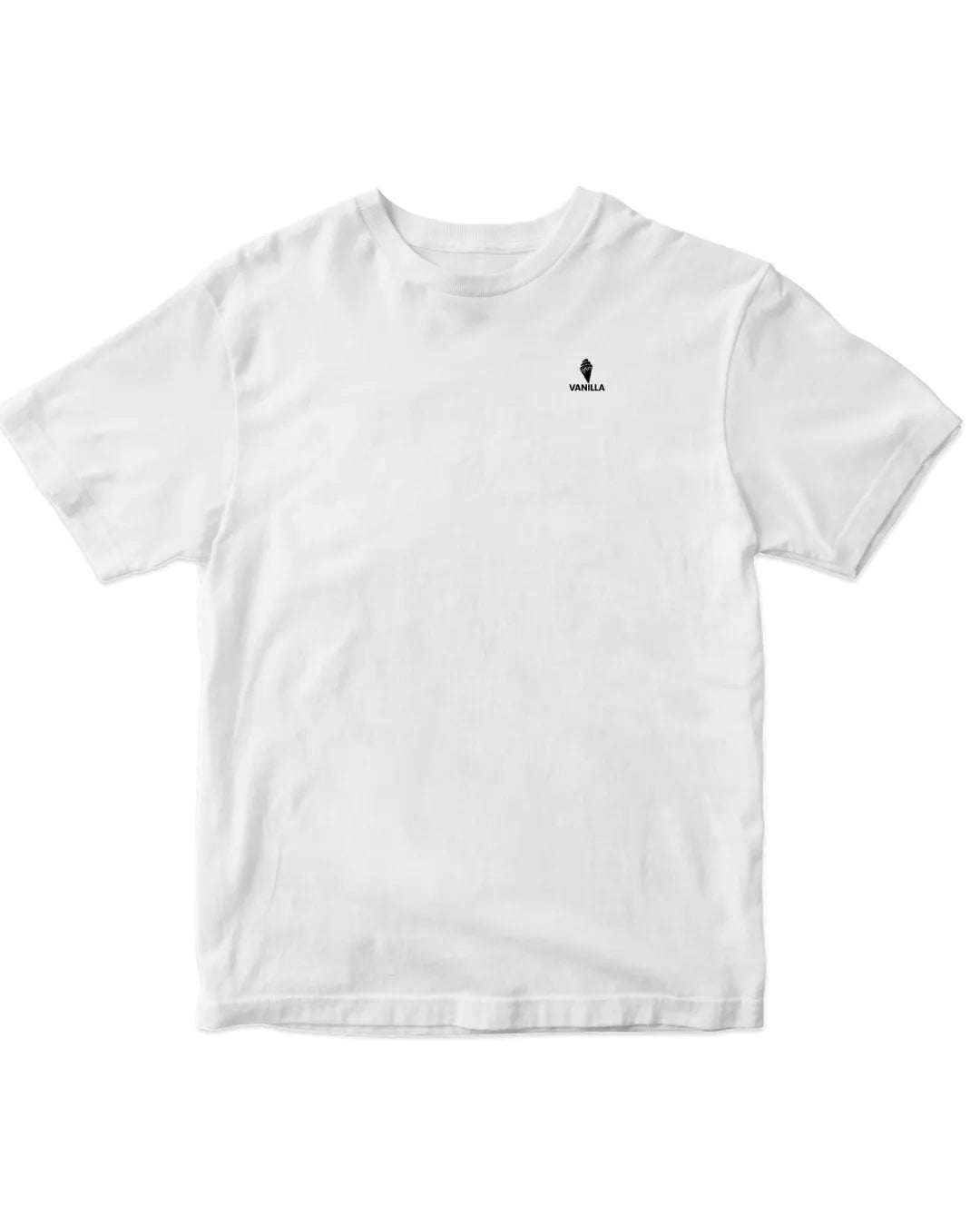 Vanilla White Tailored Fit T-Shirt – 280 GSM Pure Cotton